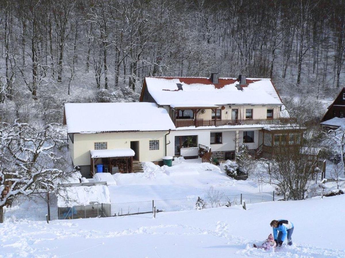 Quiet Holiday Home With Terrace Корбах Екстериор снимка